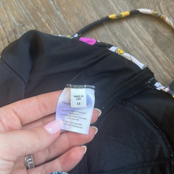 Veronica Beard Womens Black Bridge Underwire One Piece Swimsuit Size Medium - Picture 7 of 7